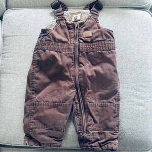 Cozy Brown Kids Overalls Schmidt 18M